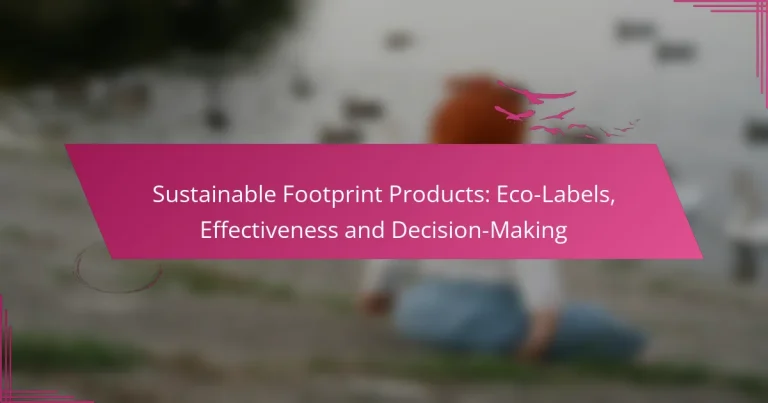 Produse Sustainable Footprint: Etichete Eco, Eficiență și Luarea Deciziilor